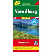 Vorarlberg Road-,Cycling- & Leisure Map 1:100.000