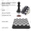 Chess board set game - Travel magnetic chess 3