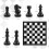 Chess board set game - Travel magnetic chess 6