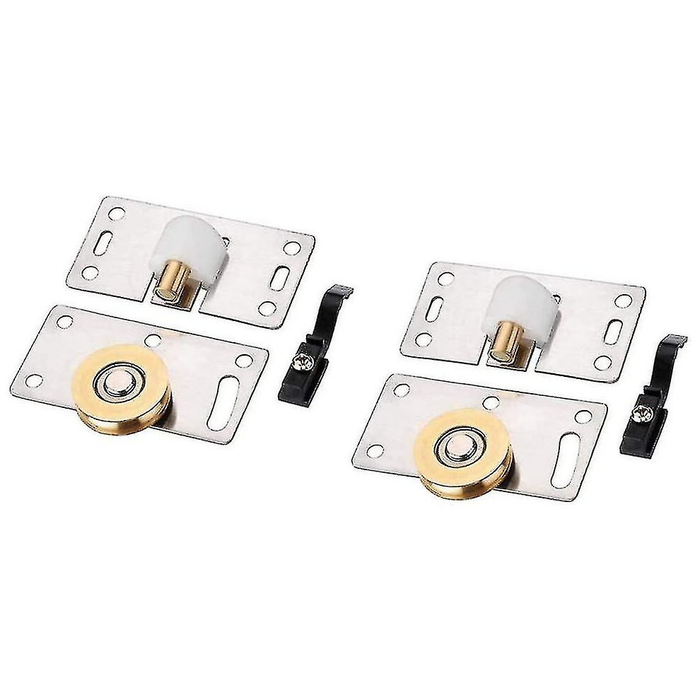 Sliding Door Roller 2 Pairs Sliding Door Rollers For Wardrobe, Wardrobe, Window, Sliding Doors 9168212102217