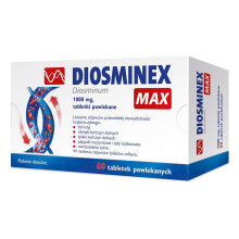 DIOSMINEX Diosmina Max 1000 mg 60x tablets Diosminum