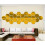 12pcs Acrylic Hexagonal Wall Stickers Plastic Mirrors 3