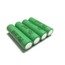 Four 25rm18650 Lithium Batteries 2500mah 3.7v 25ag Power Inr18650-25r