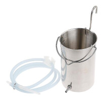 Enema Bucket Kit Stainless Steel-suitable For Home,water Coffee Colon Cleansing