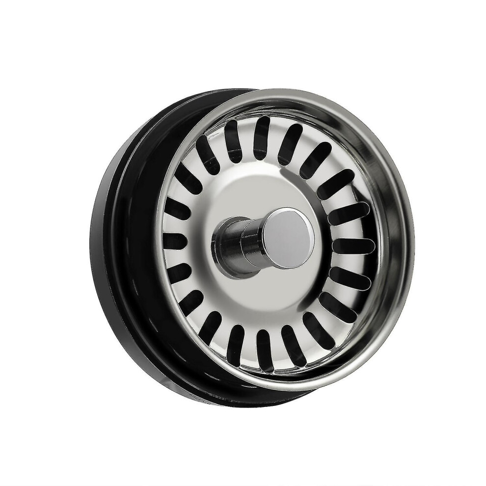 Cleesink Kitchen Sink Stopper With Basket Strainer For Standard Drain Or 3 Bolt Mount Garbage 9168212121355