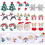 9pair Xmas Earrings 3