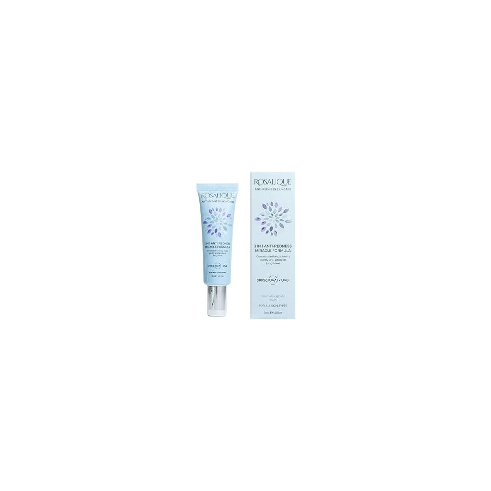 Rosalique 3 in 1 Anti-Redness Miracle Formula SPF 50 30ml - Image 6