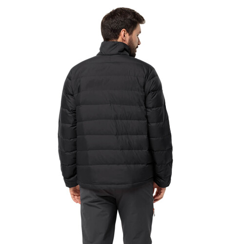Jack Wolfskin (M, Black) Jack Wolfskin Mens Ather Down Lightweight Insulated Packable Jacket 2