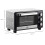 Homcom HOMCOM Mini Oven 16L Countertop Oven w/ Adjustable Temp Timer 1400W, Silver 2