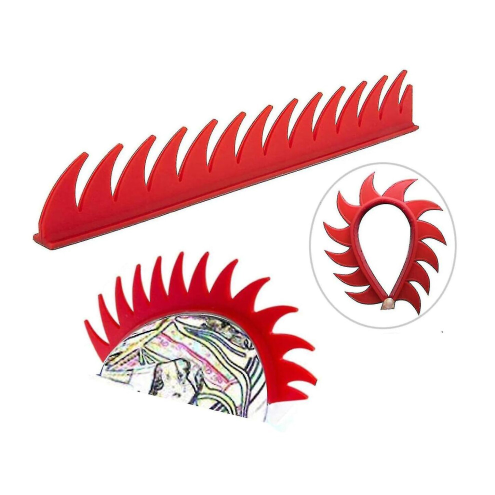 Helmet Decoration Mohawk Helmet Wigs (helmet Not Included)