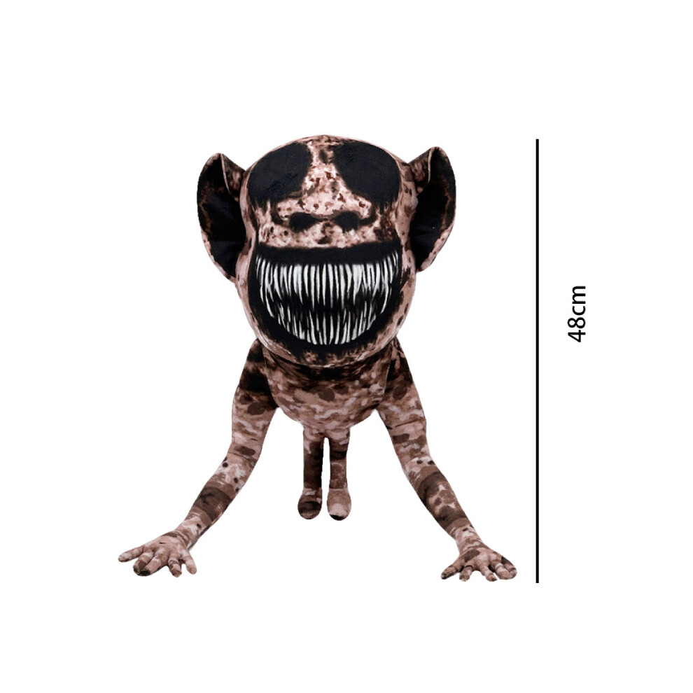 ( Snarling) Zoonomaly Plush Toy Figure Stuffed Animal Pp Cotton Filling Unique Collectible Brown