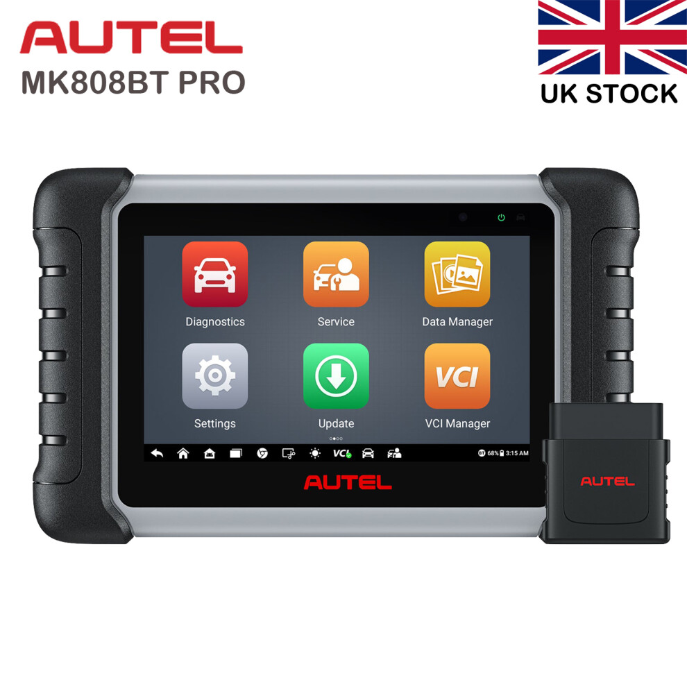 Autel MaxiCOM MK808BT PRO Wireless Auto Diagnostic Scanner Full System Code Reader Bi-directional Scan Tool Upgrade Of MK808BT MK808 MX808