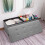 (76*38*38CM) Foldable Storage Ottoman Bench 4