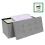 (76*38*38CM) Foldable Storage Ottoman Bench 7
