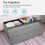 (76*38*38CM) Foldable Storage Ottoman Bench 8