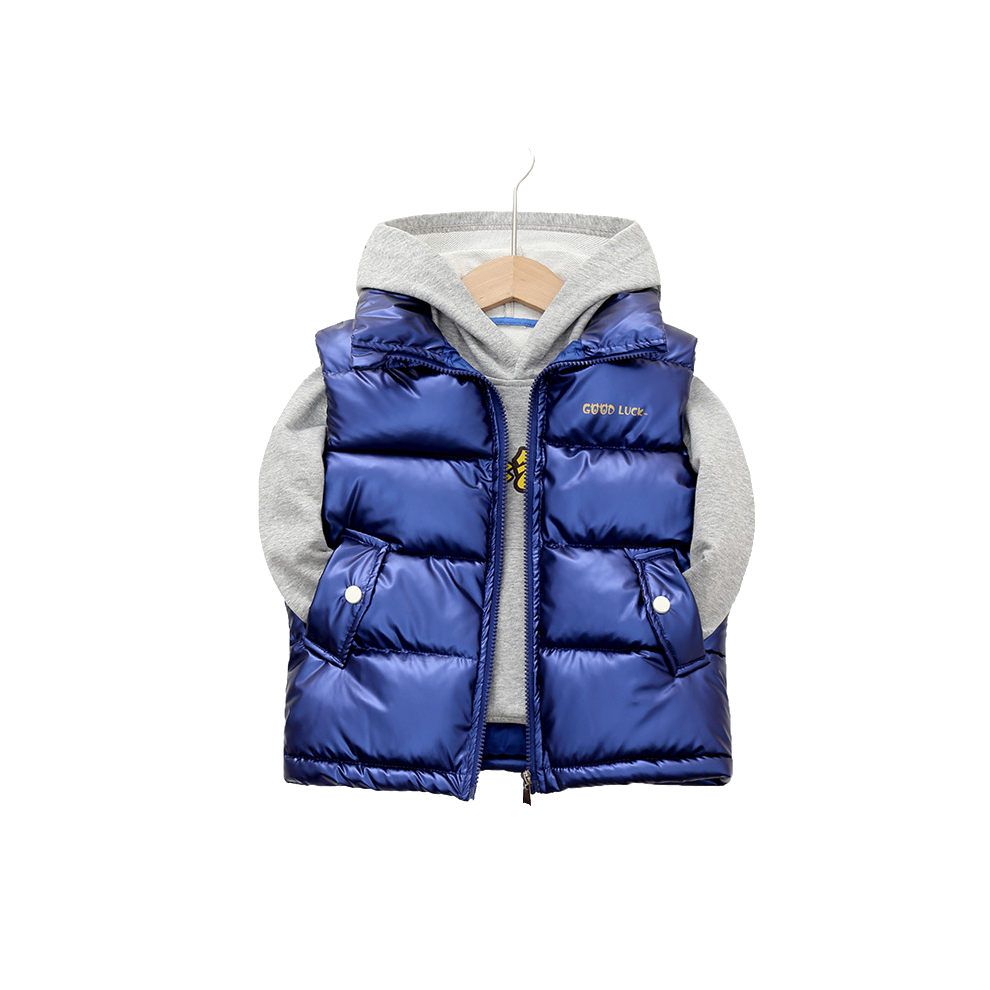 (Royal Blue, 7-8Years) Kids Boy Girls Vest Warmer Gilet Light Jacket Coat