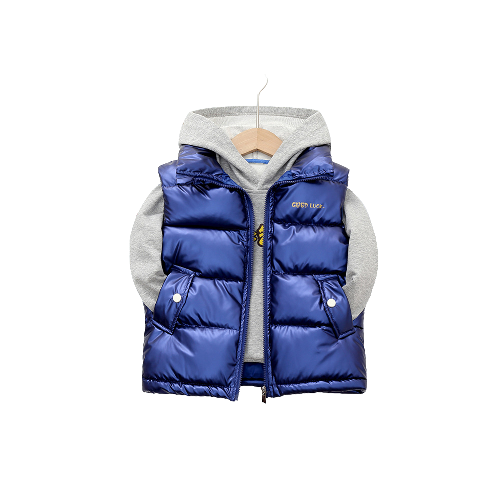 (Royal Blue, 9-10Years) Kids Boy Girls Vest Warmer Gilet Light Jacket Coat