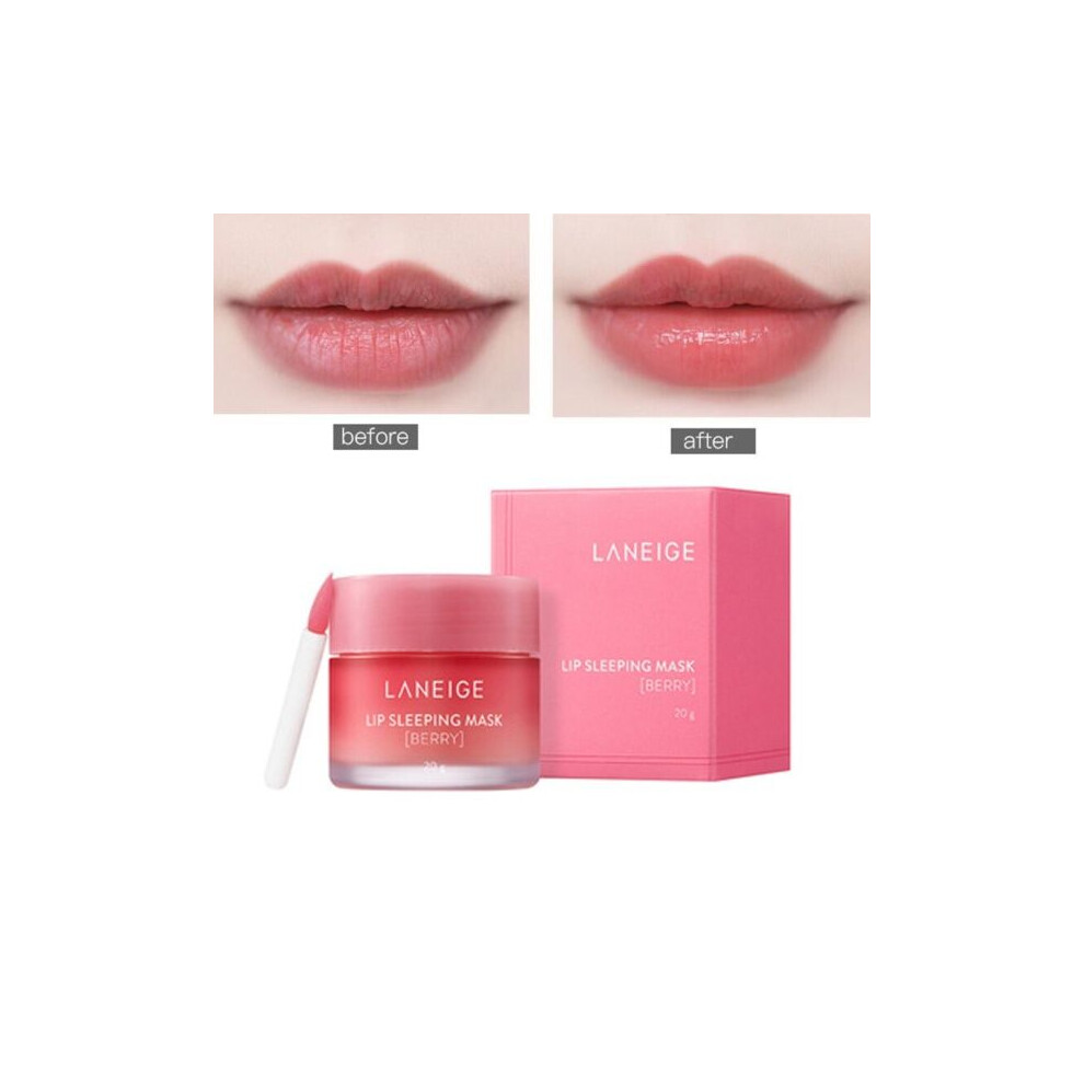 Not,Specified Lip Sleeping Mask Lip Balm New Laneige Berry Lips Moisturizing Lip Care 20G