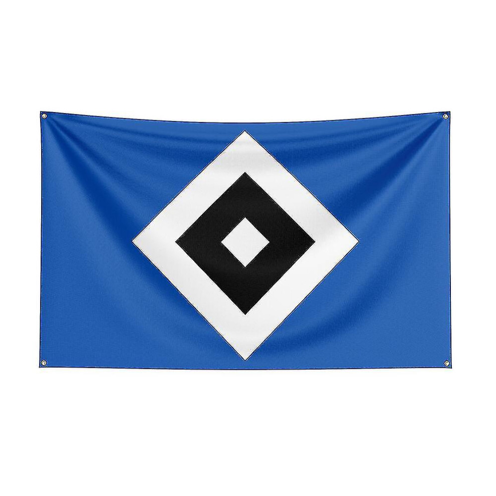 (150 x 240cm, C) 3x5 Hamburger Sv Flag Polyester Printed Racing Sport Banner For Decor