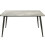 URBN Living (Armani Grey) 120cm Modern 4 Seater Ceramic Rectangle Shape Top Kitchen & Dining Room Table 6
