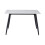 URBN Living (Gloss White) 120cm Modern 4 Seater Ceramic Rectangle Shape Top Kitchen & Dining Room Table 6