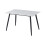 URBN Living (Gloss White) 120cm Modern 4 Seater Ceramic Rectangle Shape Top Kitchen & Dining Room Table 7