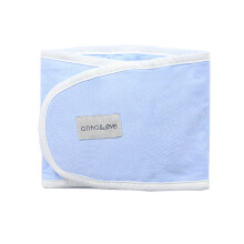 (Blue) Baby Swaddle Strap Comfortable Wrap Arms
