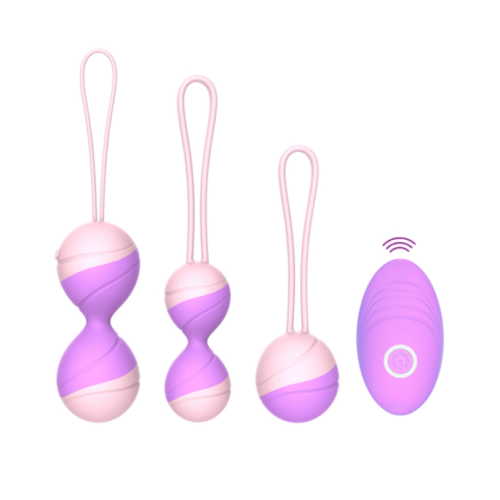 Vibrador CHRONUS CR_0416wqh6 - Controlo Remoto (Roxa).