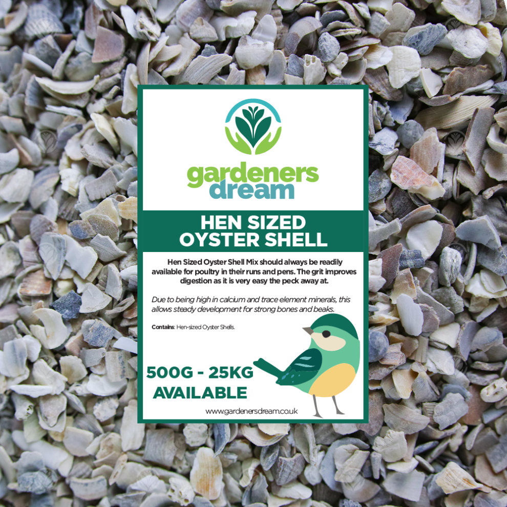 Gardeners Dream Gardenersdream Hen Sized Oyster Shell (2.5Kg)