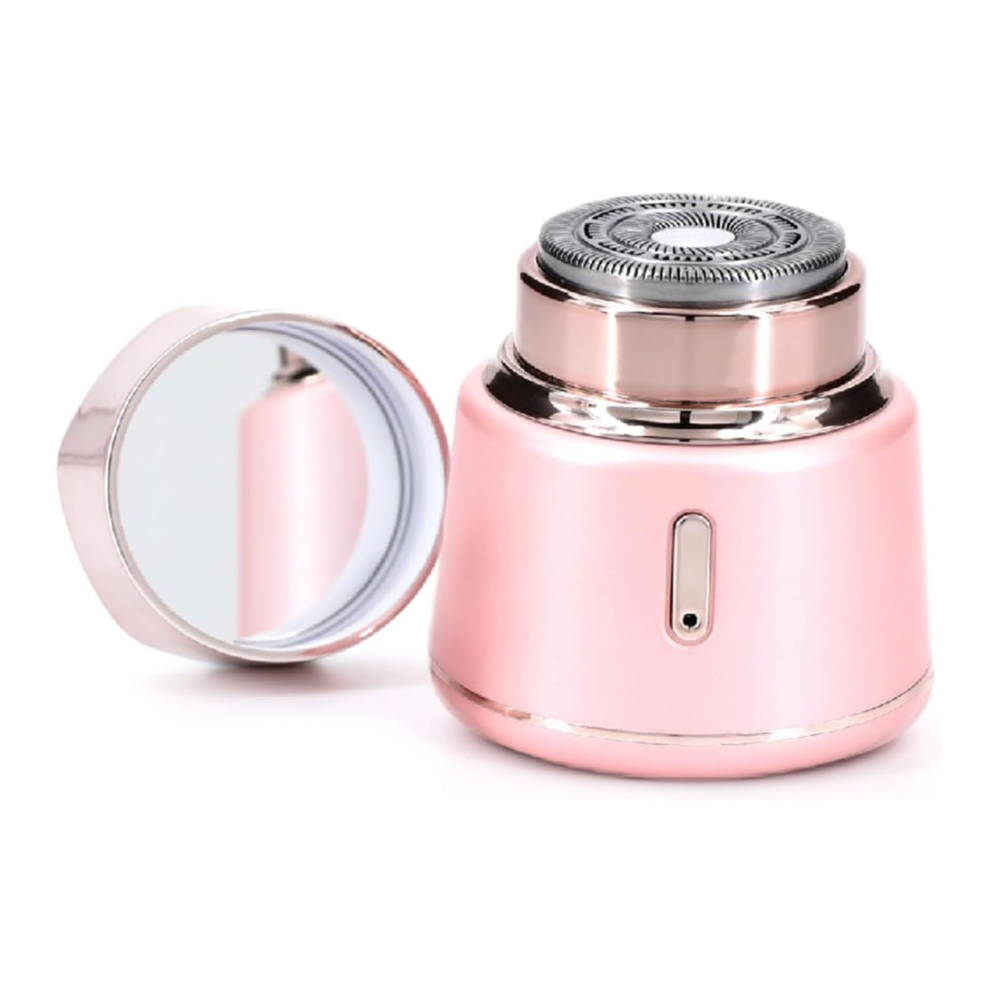 Chronus Pink Facial Hair Removal For Women,Painless Facial Hair Remover,Rechargeable Hair Removal Device,Face Shaver For Women Facial Hair(Pink)