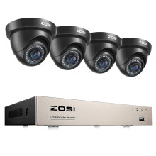 ZOSI CCTV Camera System 1080P 8CH DVR Home Security System Kit Outdoor