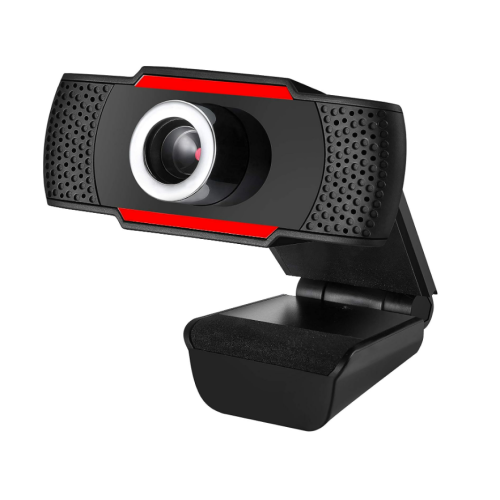 Webcam pour ordinateur HD 720p avec microphone intégré USB - Noir