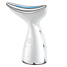 Neck Beauty Machine, 45 Heat Anti Aging Wrinkle Facial Machine, Neck Skin Lifting Firming, White