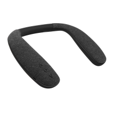 Haut-parleur tour de cou portable noir Excellente qualité audio Température