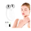 Microcurrent Facial Massager, Beauty Device, Y Shape 3D Roller Face Massager, White 2