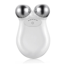 Face Lift Machine Electric Facial Wrinkle Removal Device Spa Face V Shape Massager Face Roller, White