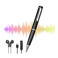 32G pero digitálneho hlasového záznamníka s hlasom aktivovaným záznamom HD Audio záznamník čierny