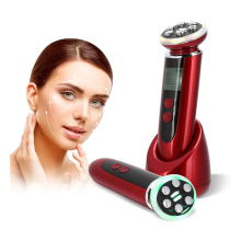 Massageador de Radiofrequência para Cuidados Faciais