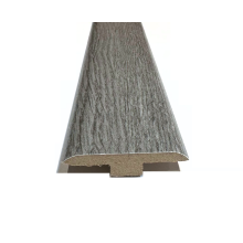 (0.9m, Boston Grey Oak) Solid Laminate/Wood Floor MDF Threshold Strip T Bar