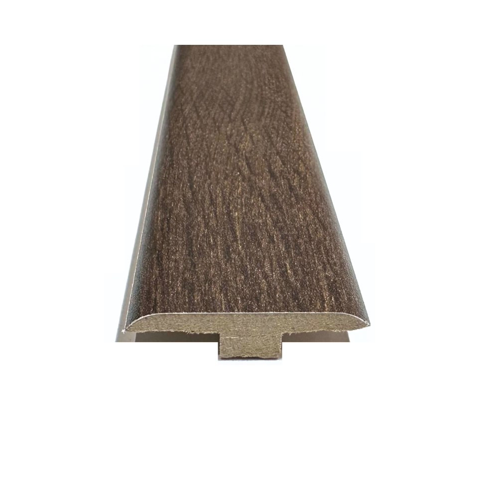 (2.4m, Charleston Oak) Solid Laminate/Wood Floor MDF Threshold Strip T Bar