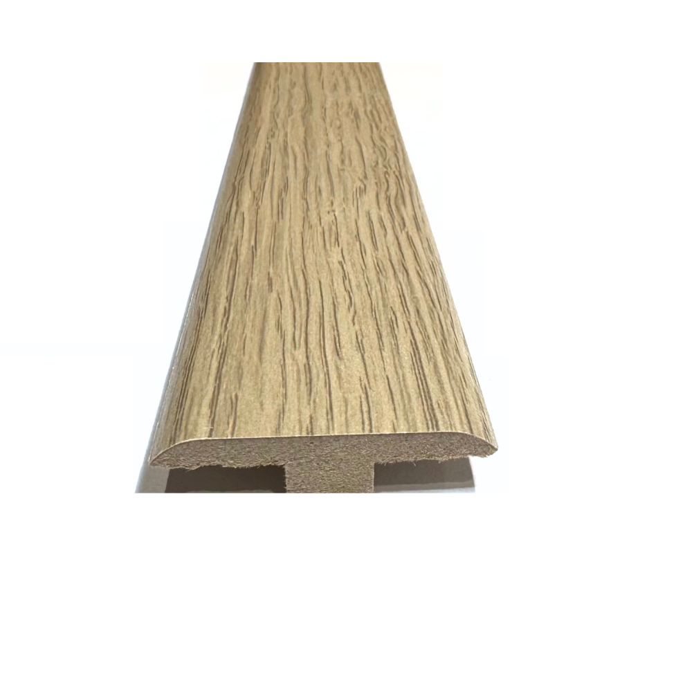(2.4M, Nevada Oak) Solid Laminate/Wood Floor Mdf Threshold Strip T Bar 5056524014615