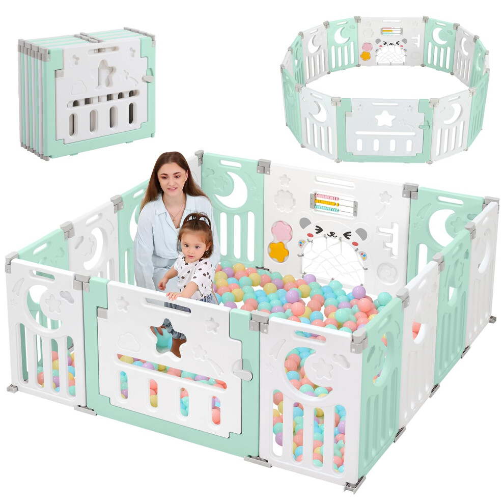 Foldable Playpen For Babies And Toddlers