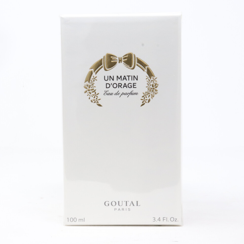 New Goutal (Annick Goutal) Un Matin D'orage By Annick Goutal Eau De Parfum 3.4Oz/100Ml Spray With Box