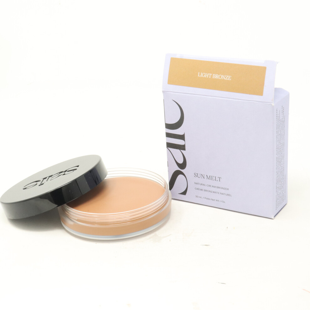 (Light Bronze) Saie Sun Melt Natural Cream Bronzer  / New With Box