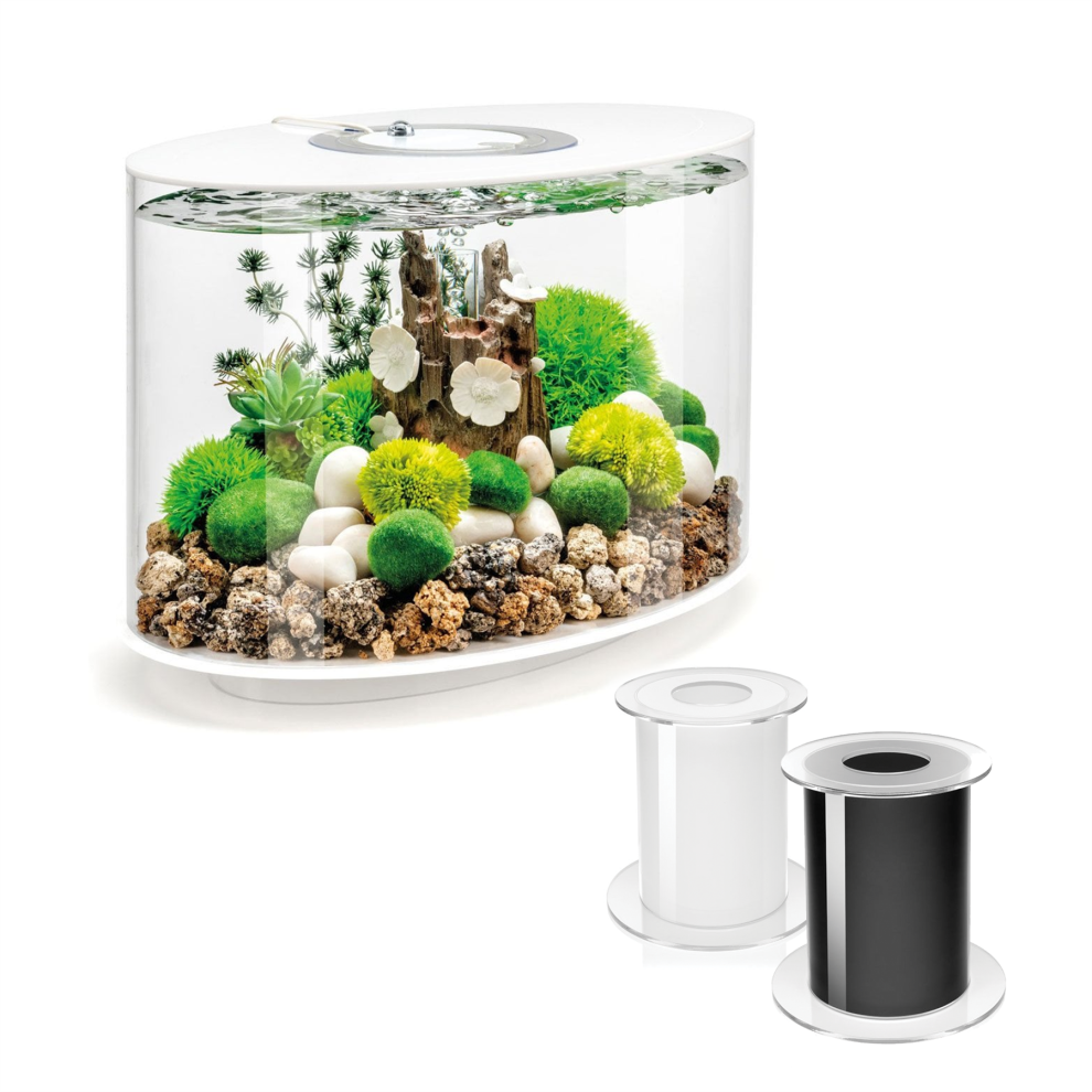 biOrb Loop 15L White Aquarium With 105 Stand