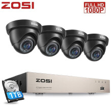 ZOSI 1080P CCTV Camera System HD 5MP Lite DVR Night Vision Outdoor 1TB