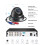 ZOSI CCTV Camera System 1080P 8CH DVR Home Security System Kit Outdoor 7