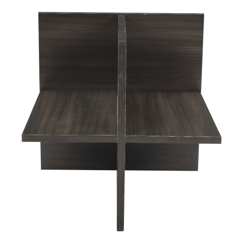 Living And Home Dining Table and Chairs Set Grey Wooden Table and 4 Storage Stools Dining Set 1