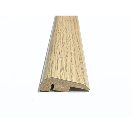 (0.9m, Nevada Oak) Solid Laminate/Wood Floor MDF Threshold Strip End Profile