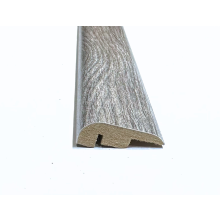 (0.9m, Orlando Classic Grey) Solid Laminate/Wood Floor MDF Threshold Strip End Profile